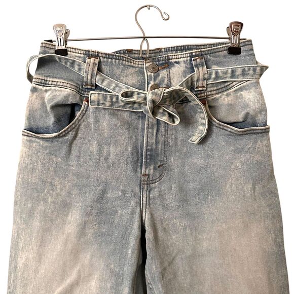 ABERCROMBIE & FITCH Ultra High Rise Paperbag Mom Jean 27/4R - Picture 4 of 6